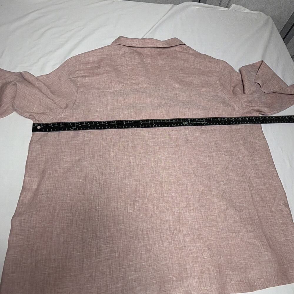 NWOT Sigrid Olsen Women's Lagenlook 100% Linen V-Neck Tunic/Blouse - Size 2X - Picture 8 of 15